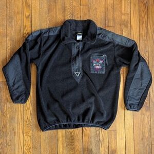 Vintage 90's Helly Hansen Equipe Quarter-Zip Fleece Sweatshirt